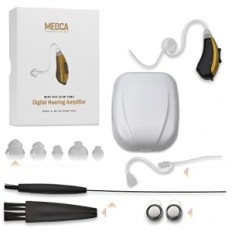 Used BTE hearing aid for the right ear with 4 modes, on batteries