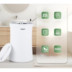 Riscaldatore asciugamano Huanyu 22L di lusso con controller temporale