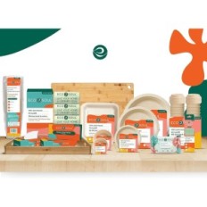 Eco Soul 15cm papirnate plošče Biorazgradljive 1000 kosov.