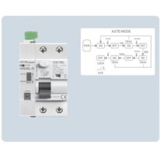 Automatické geya GRD9L-W Automatické výrez s RCCB typu A 2P 40A 30MA AC220V