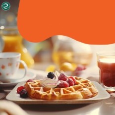 Løvfelt kompostable plater 8 "firkantet øko soul 200 stykker øko