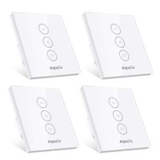 MAXCIO-omkopplare till Wi-Fi Roller Shutter med timer och fjärrkontroll