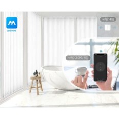 MaxCio Bytt til Wi-Fi Roller Shutter med Timer og Fjernkontroll