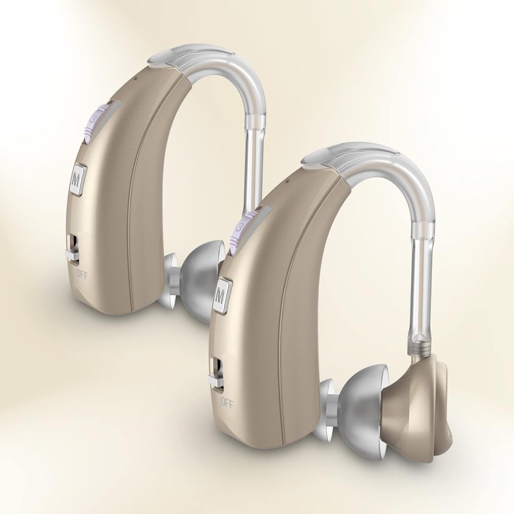 Incomplete Delmicure VHP-1303 hearing aid with noise reduction, 2 pcs.