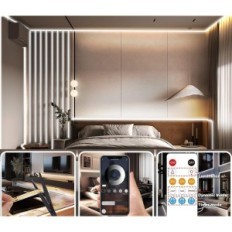 Gebruikte LetiApai LED COB 30 m Koud wit dimbaar wit met voeding