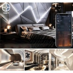 Gebruikte LetiApai LED COB 30 m Koud wit dimbaar wit met voeding