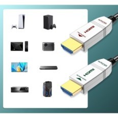 FeizLink HDMI -kaapeli 15 m Fiber Optic 2.0 4k 60Hz HDR ARC Apple TV ja PS4