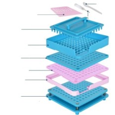 Begagnade Wananfu Capsule fyllningsmaskin 4 storlekar med instruktioner