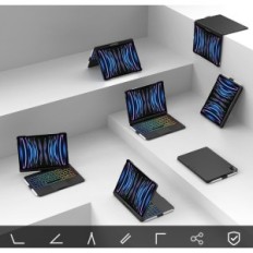 Naudota Sengbirch klaviatūra iPad Air 11 "2024, Qwertz, apšvietimas