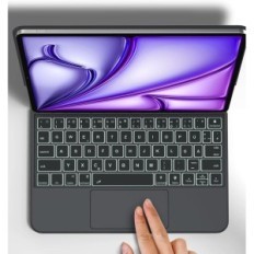 Case met magisch toetsenbord voor iPad Pro 11 / Air 11 "Winchking Qwerty verlicht