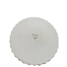 Használt űrlap rácsokhoz és süteményekhez LOVECASA 25cm 2 db fehér porcelán