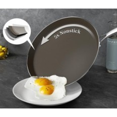 Keramikas Pann Innwarwell 28 cm Non-indukcijas Brūns Citi-BXG-14-11-BN izstāde