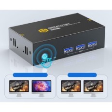 Byt KVM Greathtek GHT-S7232H2 HDMI USB3.0, 2XPC 2xMonitor, 4K @ 60Hz