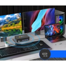 Kytkin KVM GEPEHTEK GHT-S7232H2 HDMI USB3.0, 2XPC 2xMonitor, 4k @ 60hz