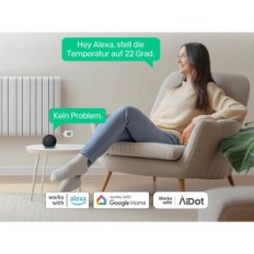 Termostatická hlava WiFi vína 3 ks. K radiátoru, inteligentní topení