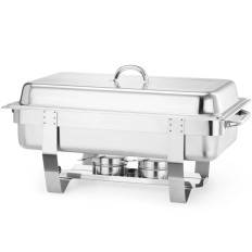 Aquecedor da água da lareira para a candle de aço da pasta GN 1/1 - grande conjunto