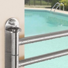 Porte-serviette KES A2103S4L50 d'occasion à 4 bras 50cm Acier inoxydable