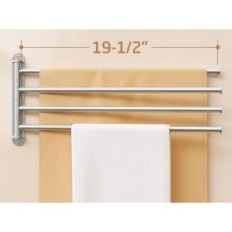 Használt törölköző tartó KES A2103S4L50 4- kar 50cm rozsdamentes acél