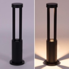 Hage Lamp LED Kingwen OS1186 12W 3000K 60cm IP65 Black G Klasseutstilling