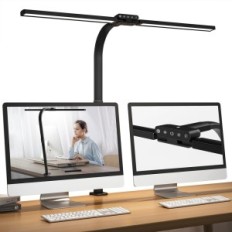 Haftish XJ04 24W Desktoplampe mit einem Clip 5-Modi zum Monitor