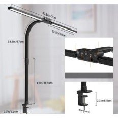 Hapfish XJ04 24W Desktop žarnica s CLIP 5 načinov na monitor