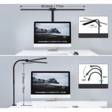 Hapfish XJ04 24W Desktopová lampa s režimy CLIP 5 na monitoru