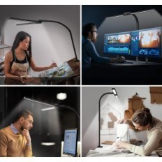 Hapfish XJ04 24W desktop svjetiljka s prisječnim načinima na monitor