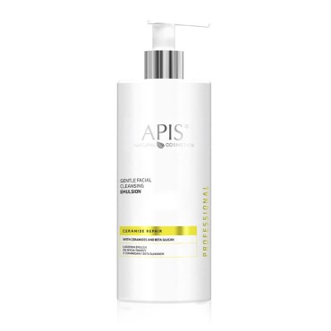 Apis CERAMIDE REPAIR Skånsom ansigtsrens med ceramider og beta glucan 500 ml — forfra