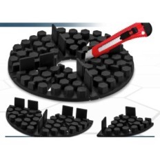 Rubber washers 2 × 10mm Quick2Fix 50 pcs. For terrace panels Exhaust distance