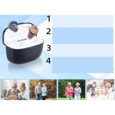 Kasutatud Weiyii VHP-1633 Digitaalne kuuldeaparaat pensionärid 4 laadimispottide laadimisrežiimid