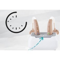 Brukt Weiyii 1021 Digital Hearing Device Loading Noise Reduction 4 Modes Case