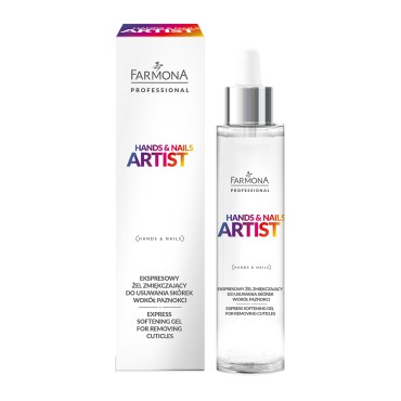 Farmona HANDS & NAILS ARTIST Gel express adoucissant pour cuticules 50 ml — emballage