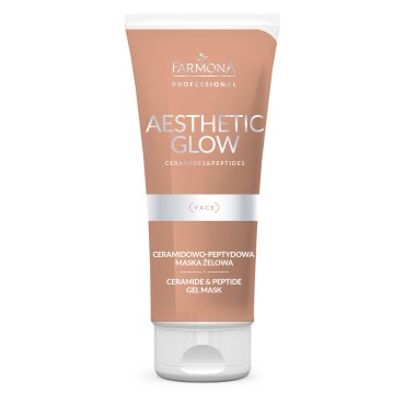 Farmona Aesthetic Glow Ceramide-Peptid Gelmask 200ml — framsida