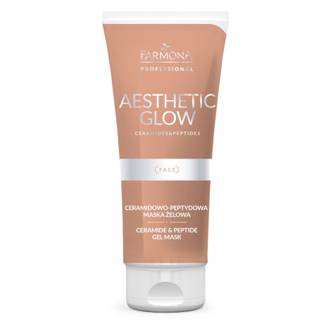 Farmona Aesthetic Glow gel maska s ceramidi in peptidi 200 ml — sprednji pogled