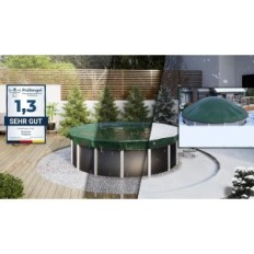 Brukt Pool Cover 450cm Planenfux (runde 520cm) 2in1 PE 200 g / m², 420-460cm