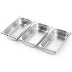 Grelnik za smeti za pomikanje jeklene sveče GN 1/1 - velik set