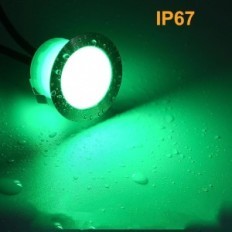 Set 10 LED lamps built-in RGBWW 0.6W Ø31mm, IP67, 12V