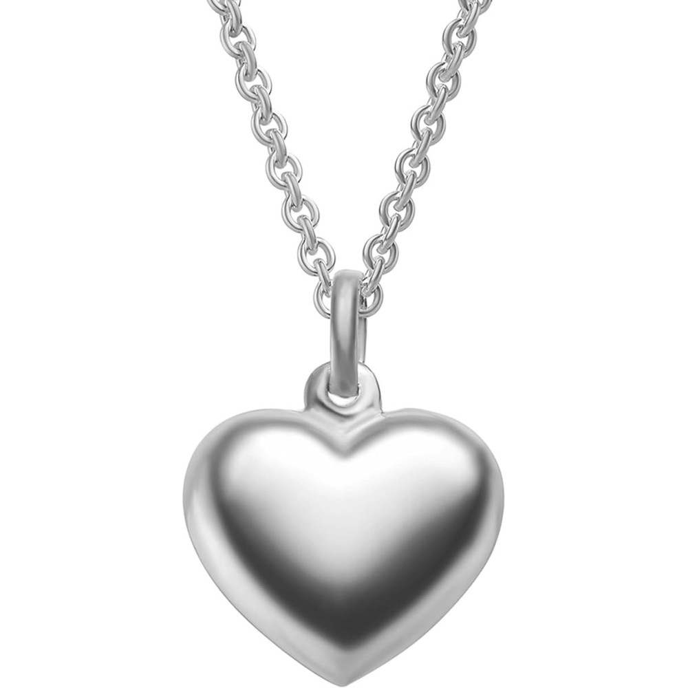 Plata FF74SS92545-8 FF74SSS92545-8 Collar con corazón "su regalo de Liebe Dich" para una mujer