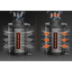 Spindelbonde 4 tums koldioxidfilter för ventilation av hydroponics med filter