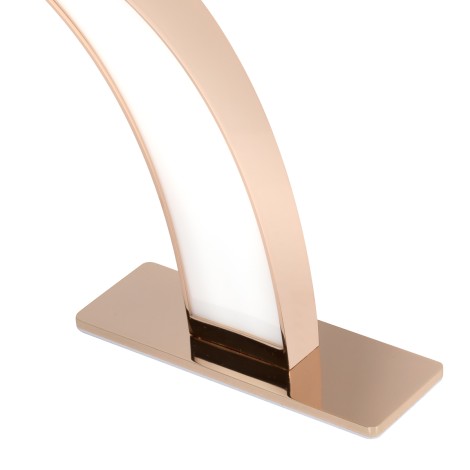 Lampada per manicure GLOW ARCHE II rame dorato — primo piano della base