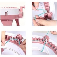 Gebruikte YohoScin Crocheting Machine 48 Round-Sided Needles voor kinderen en volwassenen