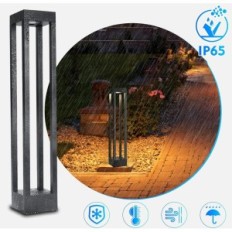 Lámpara de jardín Kingwww 1180 9W 3000K IP65 externa