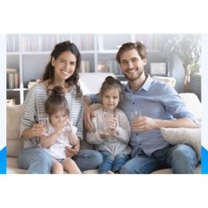 Brugte SanQuell Premium 8L vask filter 8L / min fjerner bly plastikkerier