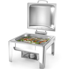 Dishwater pastas sveču satītētu tērauds GN 2/3
