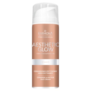 Crema facial Farmona Aesthetic Glow con ceramidas y péptidos 150ml — vista frontal