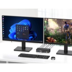 Nepotpun / rabljeni KVM VPFET 2XDP / HDMI Switch 4K120Hz 8K60Hz 2 Računala 2 USB 3.0 monitora