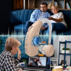 Sugadintas / panaudotas delmicure VHP-1303 klausos aparatas Loading Triukšmo mažinimas