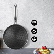 Panvice pre palacinky 26cm iné nerezové nerezové nelepové povlak