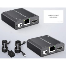 KVM KC-KVME150 HDMI USB HDMI REFERENT PO CAT 6/7 150m 1080p @ 60hz poc ilman viiveitä