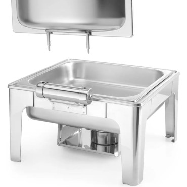 Dishwater pastas sveču satītētu tērauds GN 2/3
